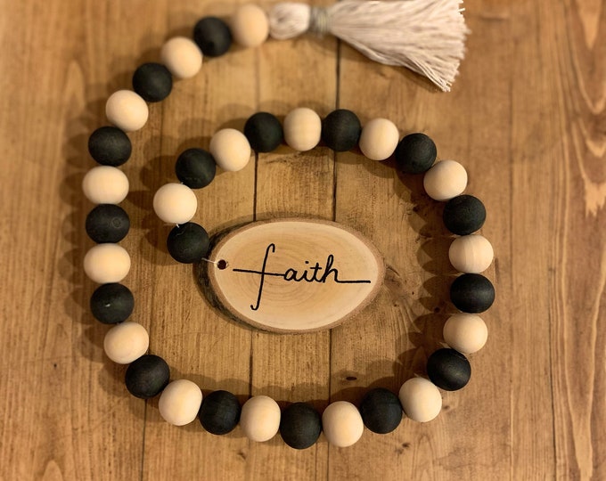Faith Bead Garland