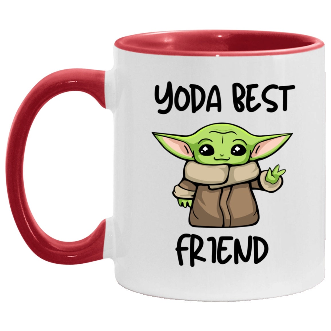 Yoda Best Mom - Funny Cute Coffee Mug Gift For Mother's Day Love
