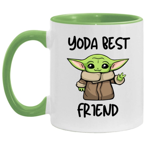 Custom Baby Yoda Best Star Wars Teacher Christmas Mug - Jolly Family Gifts