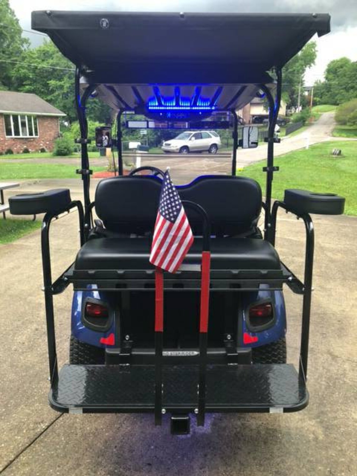 4 or 6 Seater Custom Golf Cart Extension Roof by Flip Fore Covers Etsy