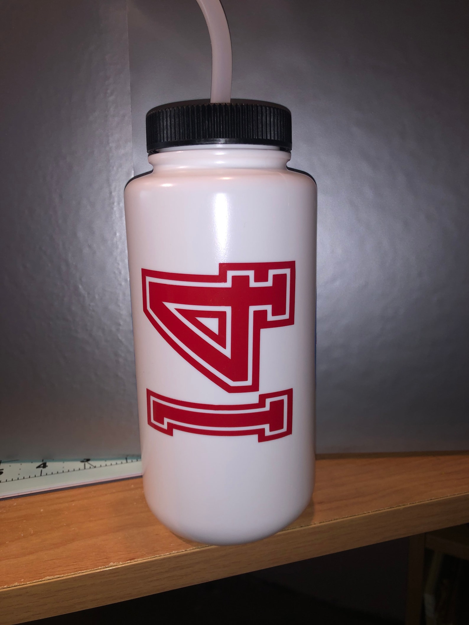 Custom Hockey Water Bottle Etsy