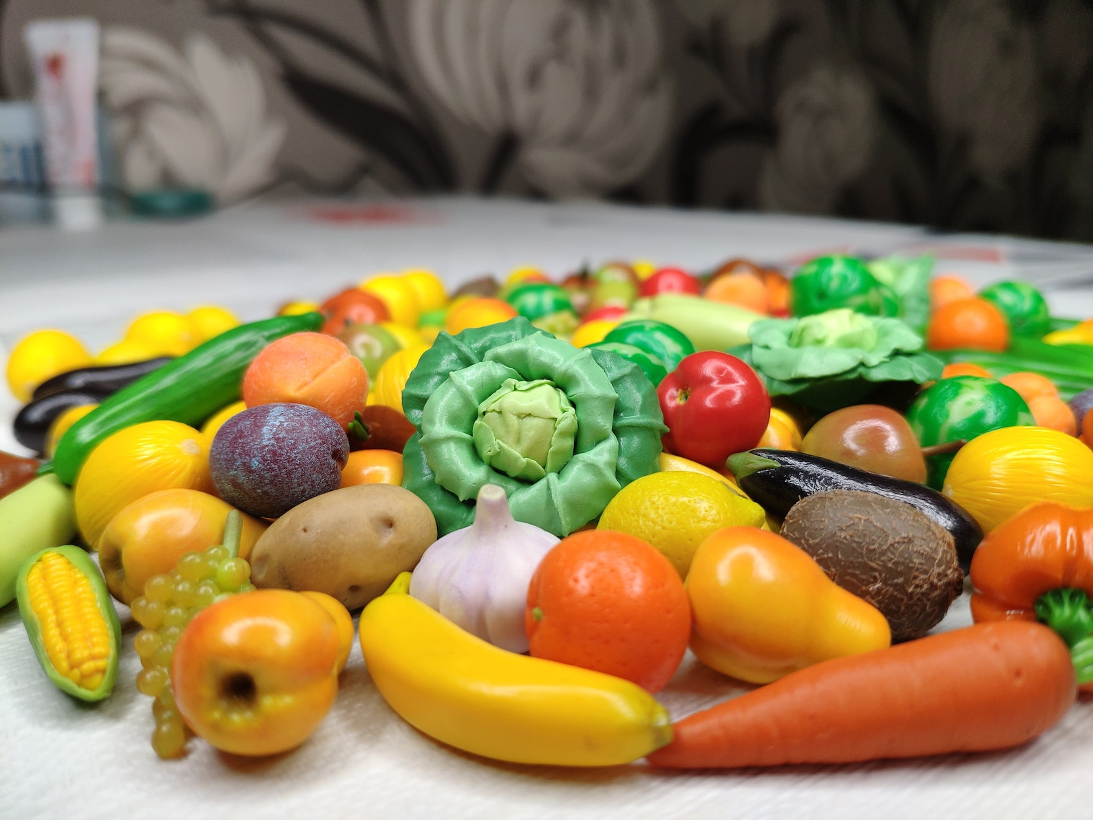 Miniature Vegetables and Fruits. Handmade. Polymer Clay. Doll Etsy