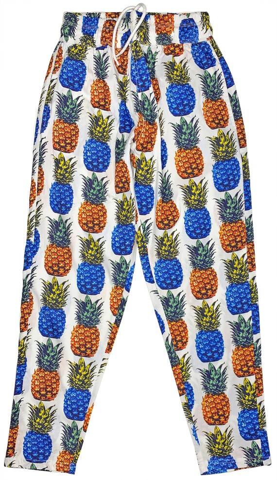 Pineapple Lounge Pants Etsy UK
