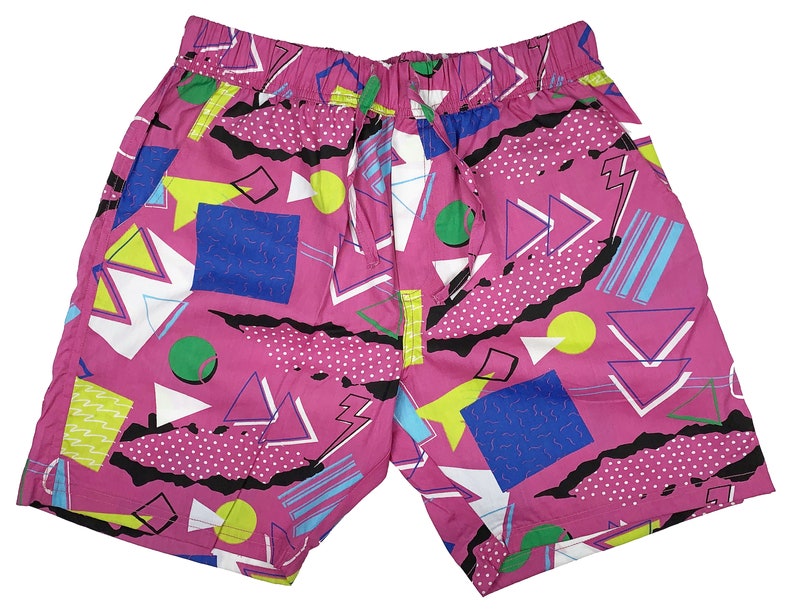 Vintage Style Men’s Shorts     Retro Print Walking Short  AT vintagedancer.com