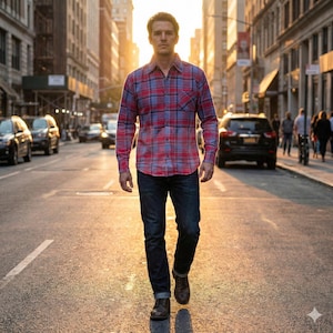 Flannel LS Button Up