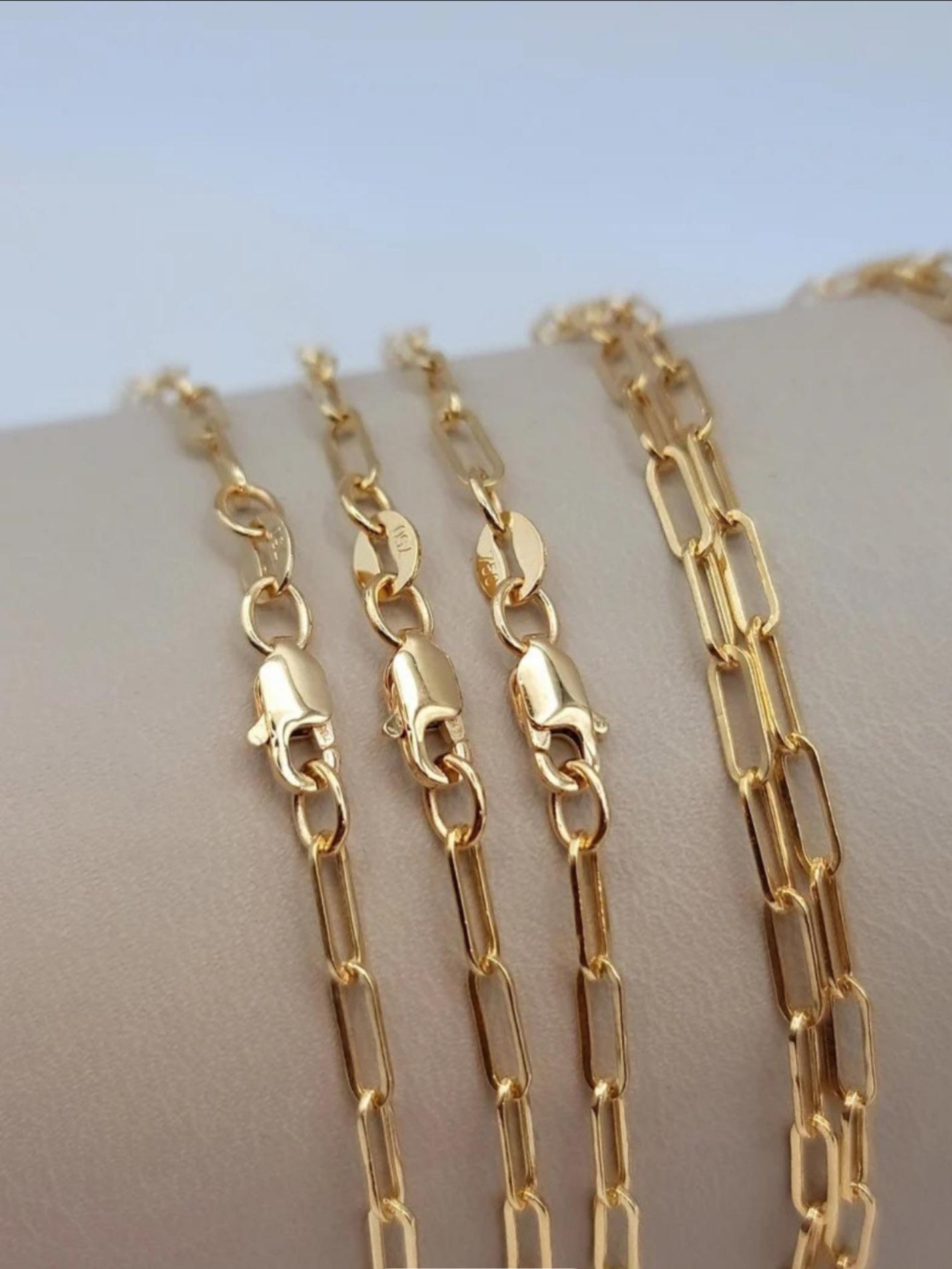 1 mètre chaîne en acer noxydable or doré mallons soudés - Etsy France