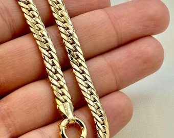 18k チョーカー チェーン 18Kゴールドカーブチェーンネックレス