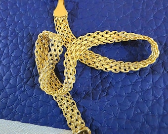 18K Gold Bismarck Bracelet | 4.4mm 750 Link Chain - Luxurious Gift for anniversaries and birthdays