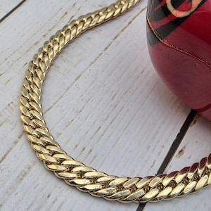 18k Gold Flat Curb Link chain, bracelet. Cuban chain bracelet. 7mm. REAL GOLD. Worldwide free shipping. 750 Certified. Most valuable gift.