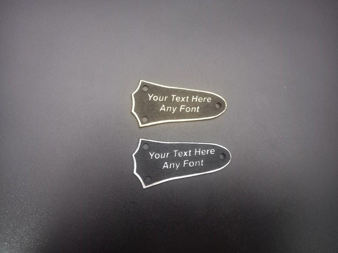 B Paper - Chitarra Portafoto In Plex Nero Personalizzata - Foto 5