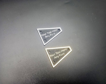 Custom guitar truss rod cover for Jackson