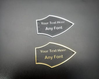 Op maat gemaakte hoes voor gitaarhalsstang voor Flying V Style