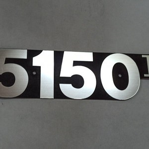 Peavey 5150II logo silver 204 mm - 8&quot;