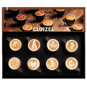 Chocolate cappuccino cups
