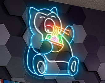 Personaggio anime - LED Neon Anime Wall Art, Anime, Personaggio dei cartoni animati, Luce per sala giochi, Regali personalizzati, Decorazione per la camera dei bambini, Insegna al neon giapponese