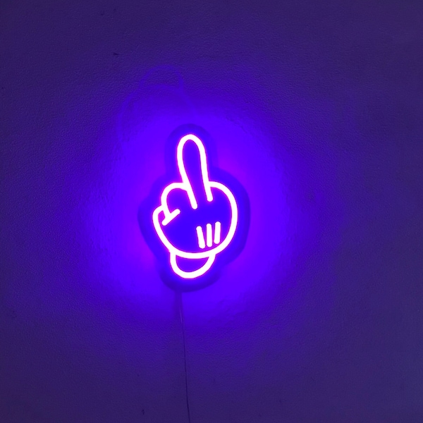 Neon Sign Fuck - Etsy