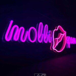 Your Logo Neon Sign, Custom Logo Sign, Unique hand crafted sign for your business, Neon Business Logo, Workshop Studio Neon LED Signs,