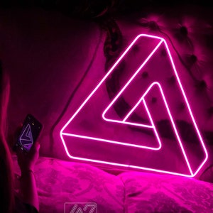 Neon Purple Triangle -  Canada