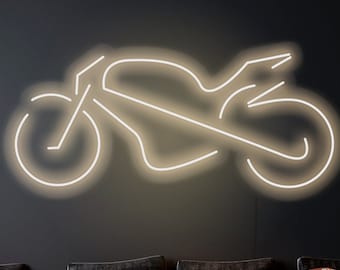 Motorcycle - LED Neon Sign , Home Interior Decor, Neon Lights, Bedroom neon sign, Neon sign wall decor