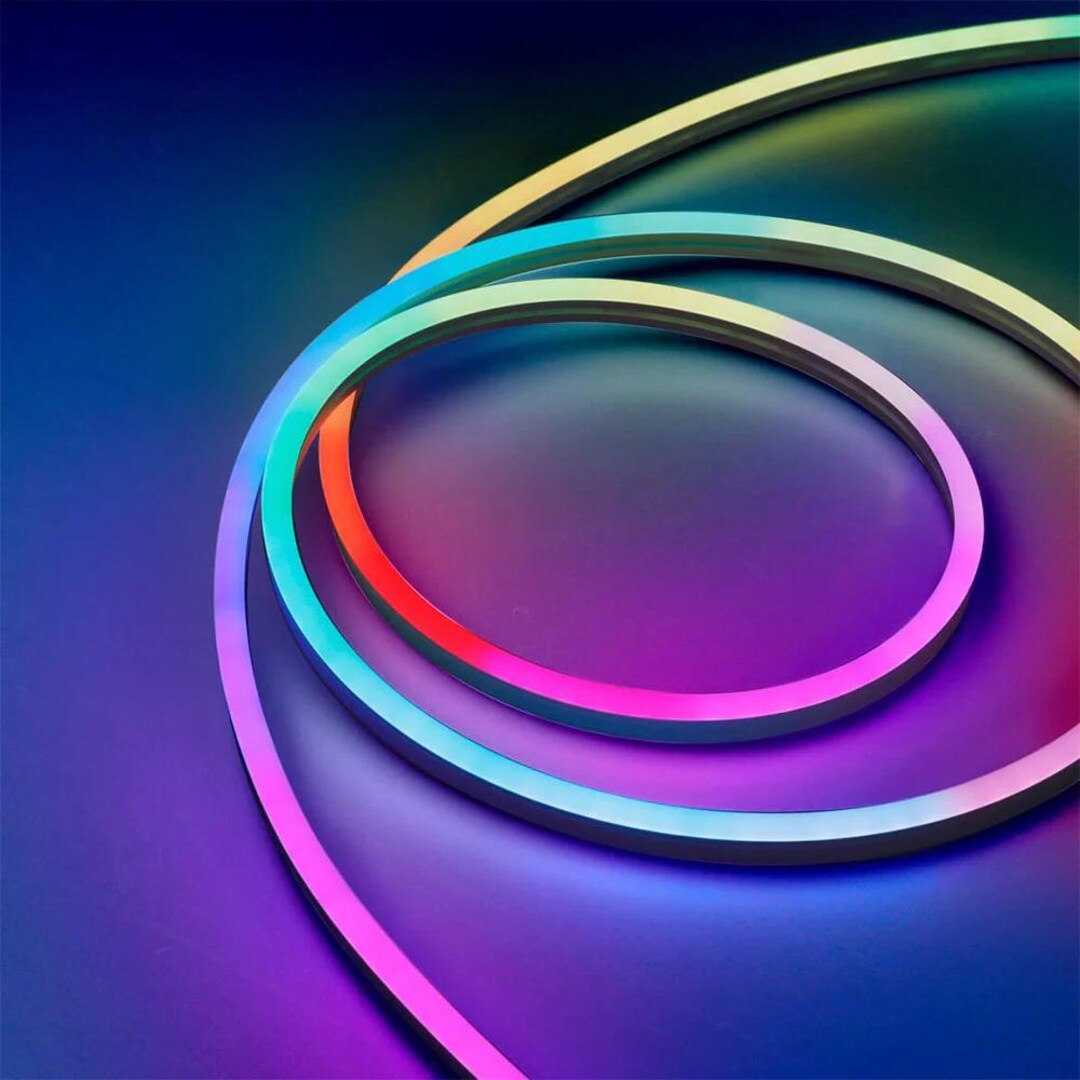 Multicolor Led Neon Multicolor Smart RGBIC Neon Strip Lights - LED Strip Light - Color ...