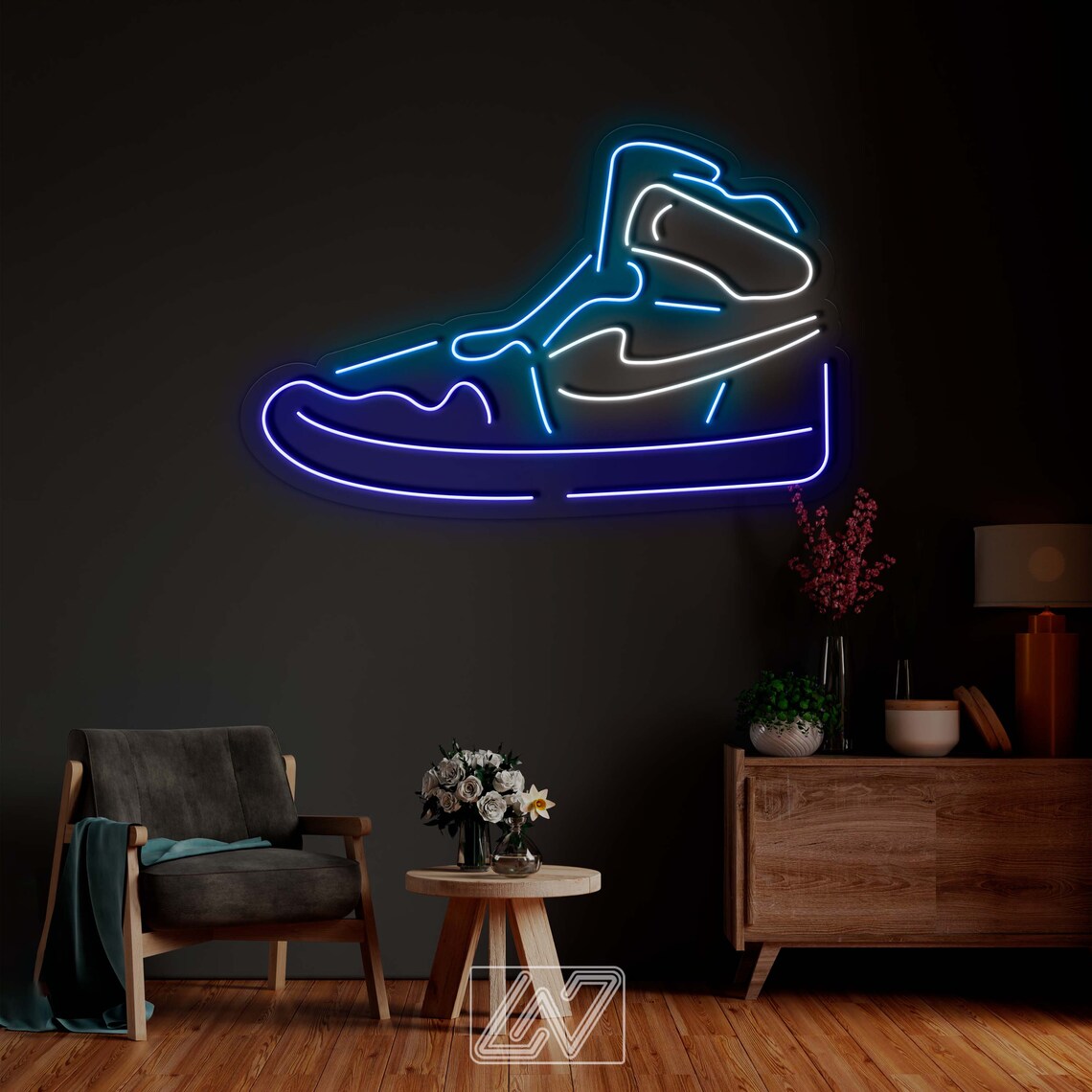 Sneaker 3.0 Neon Sign Sneakerhead Room Led Sign Shoes Led - Etsy