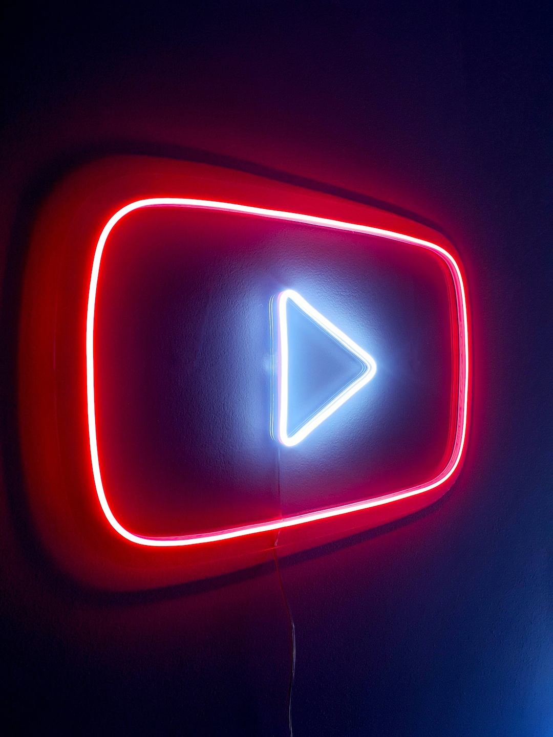 Youtube LED Neon Sign, Youtube Wall Decor, Youtube Wall Light, Led Neon Sign Bedroom, Led Wall