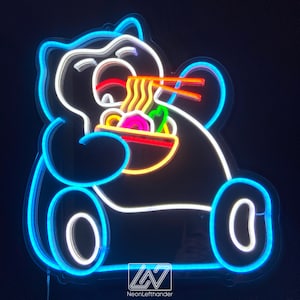 Personaggio anime - LED Neon Anime Wall Art, Anime, Personaggio dei cartoni animati, Luce per sala giochi, Regali personalizzati, Decorazione per la camera dei bambini, Insegna al neon giapponese