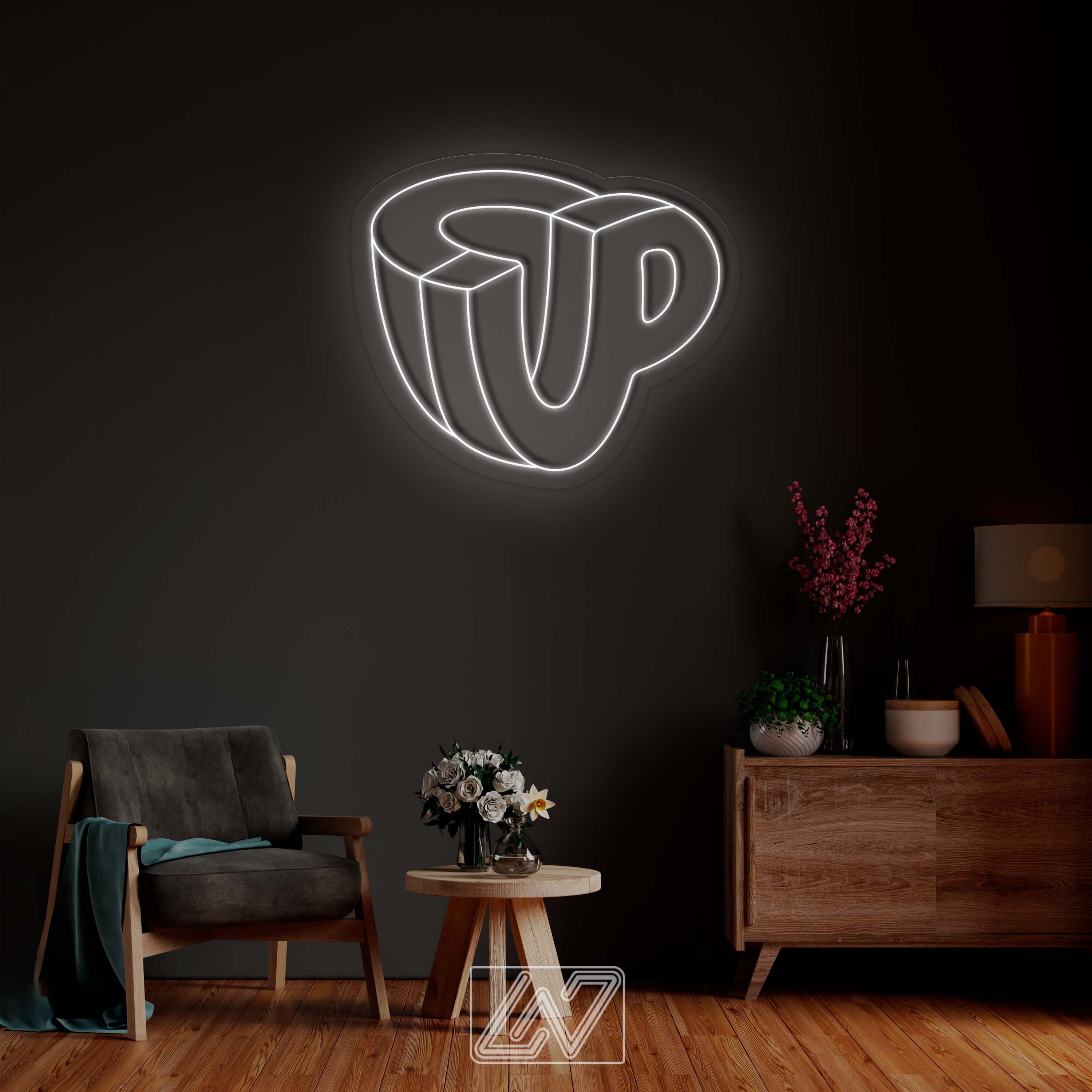 Cup - LED Neon Sign for cafe, studio, home, bar, restaurant, office living room, coffee shop neon, cafe neon light,  Cup Led Lights