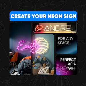 Custom Volleyball Name Neon Sign, Neon Lights, Teenage Gifts, Nursery Name Sign, Personalized Neon, LED Name Sign,Wall Decor,Christmas Gifts