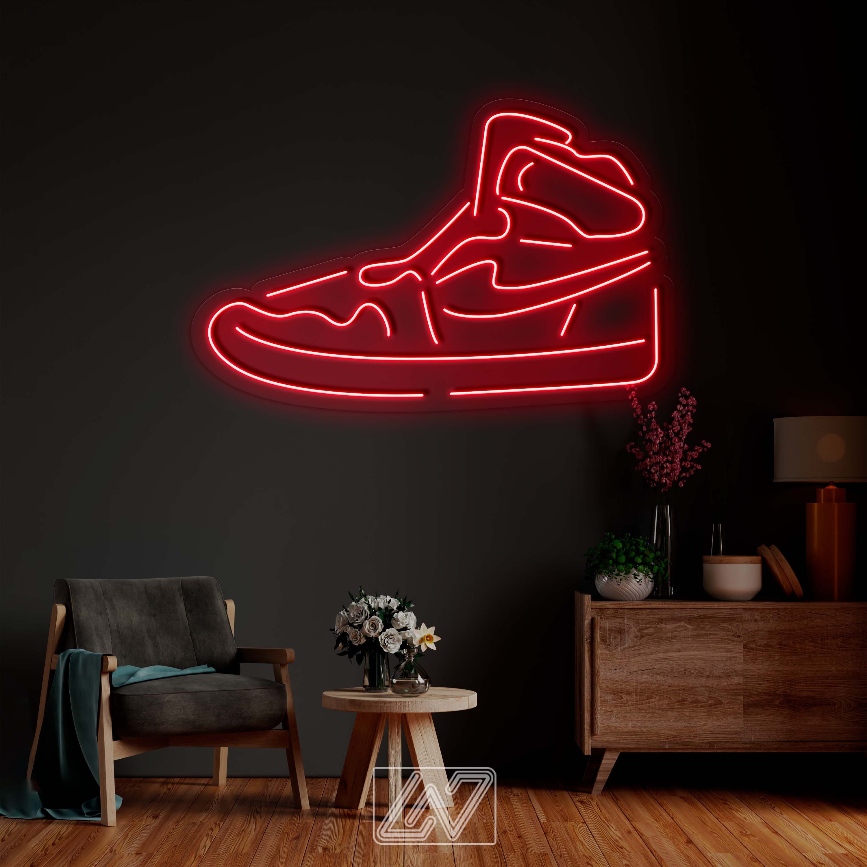 Scarpe scritta led deals