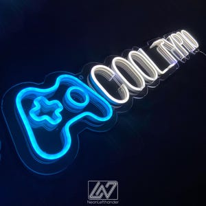 Custom Gamepad Username - LED Neon Sign, YouTube Neon Light, Gamer Gifts, Cybersport Gamer Room Decor, Gift for Influencer, Twitch Streamer
