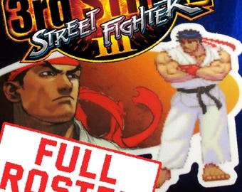 Third Strike FULL ROSTER Stickers