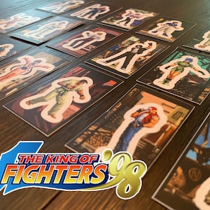 KoF &#39;98 Single Stickers || Pegatinas individuales de KoF &#39;98
