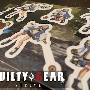 Bridget guilty Gear Strive Sticker Sheet 