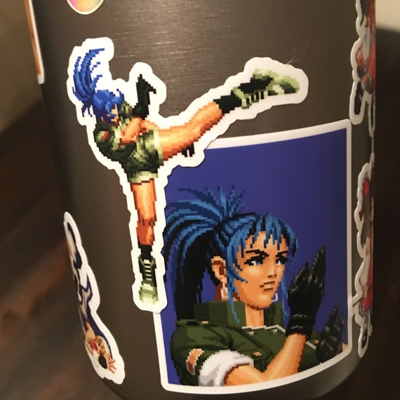 Leona [kof98] Sticker Sheet - Etsy