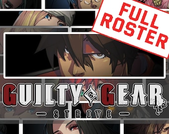 Guilty Gear Strive Portrait Stickers