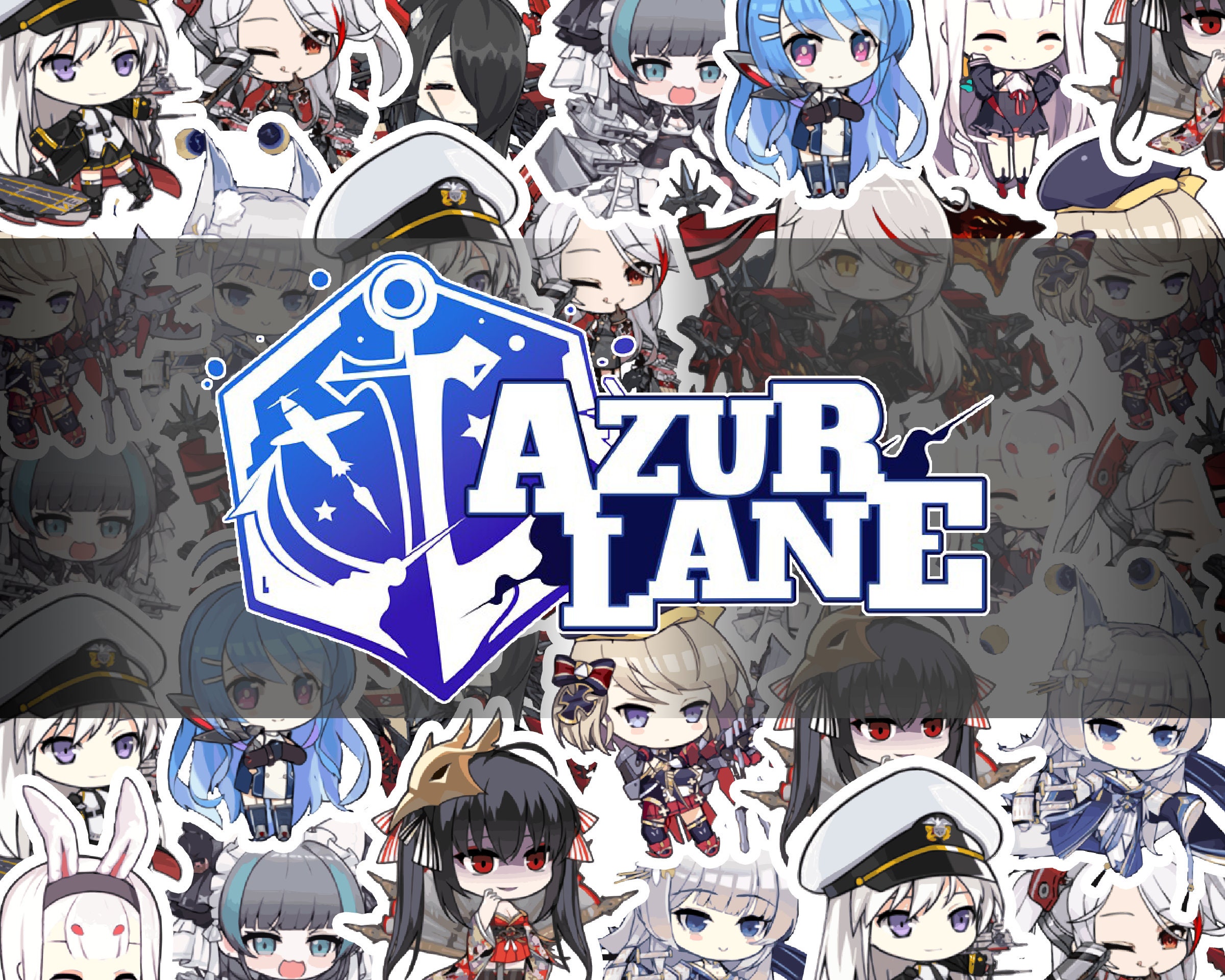 Azur Lane Chibi Stickers - Etsy UK