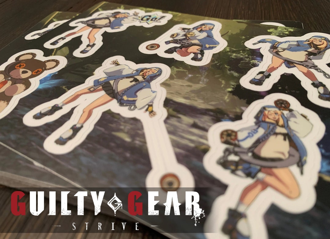 Bridget Guilty Gear season 2 Sticker for Sale by myartforyou12