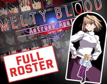 Melty Blood FULL ROSTER Stickers