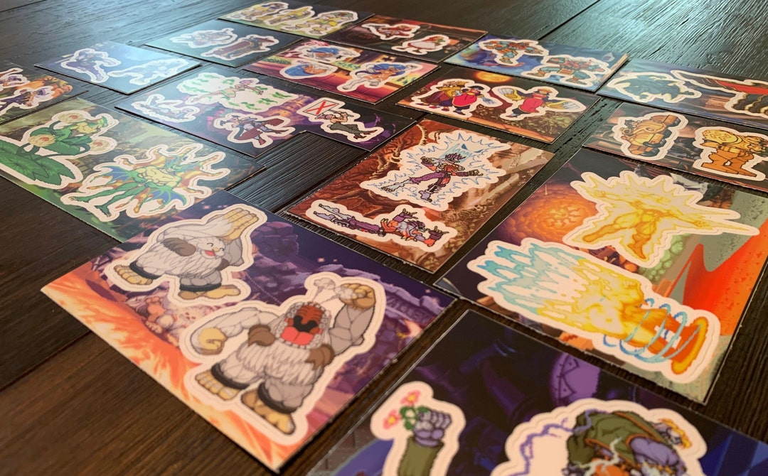 Darkstalkers FULL ROSTER Stickers - Etsy