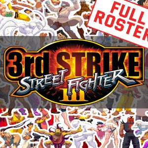 Third Strike FULL ROSTER Stickers