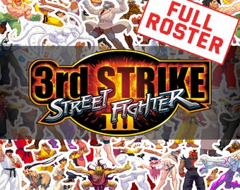 Third Strike FULL ROSTER Stickers