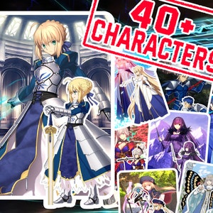 Fateシリーズ/FGOキャラクターステッカー