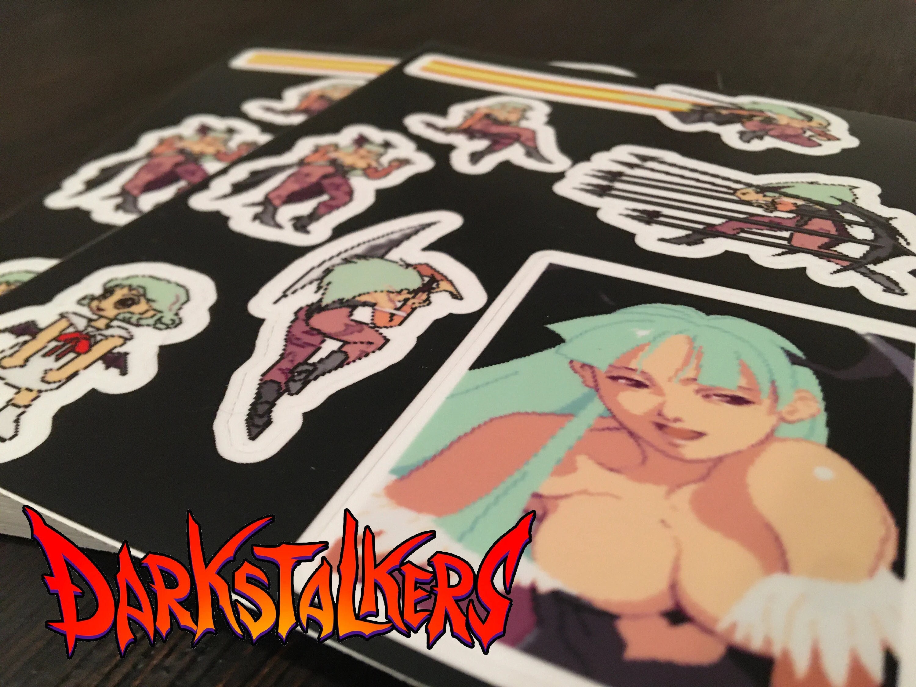 モリガン [ヴァンパイア] ステッカーシート - Etsy 日本