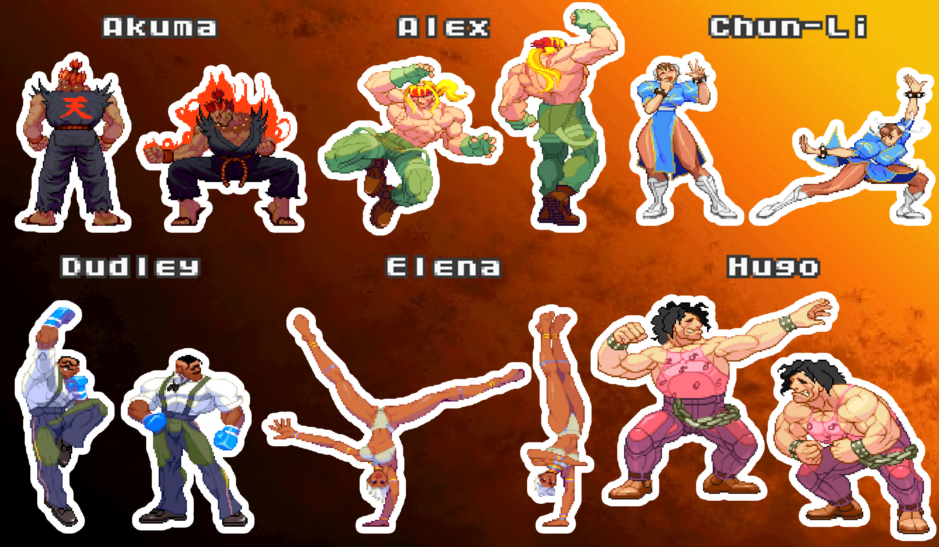 Third Strike FULL ROSTER Stickers - Etsy