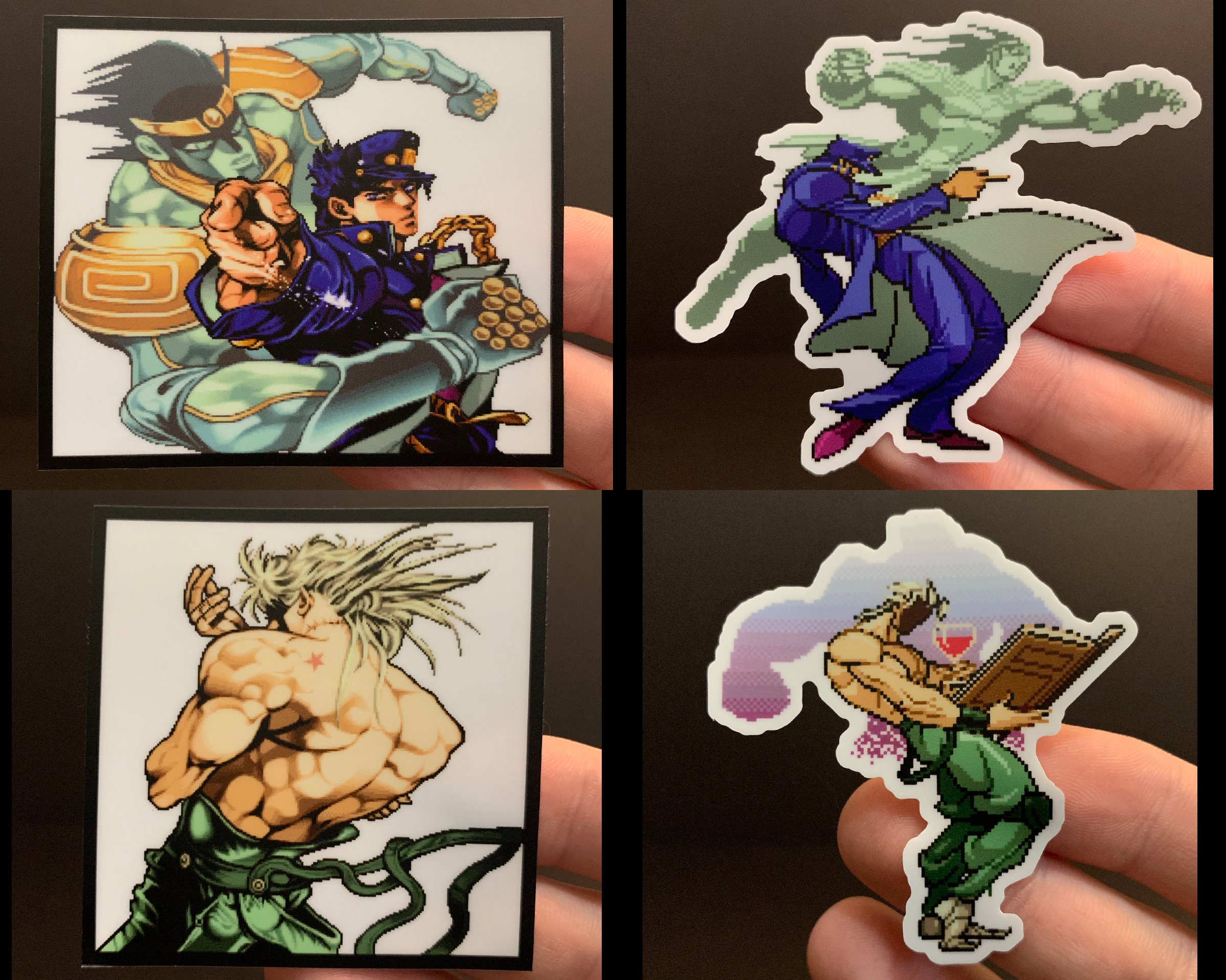 Jojo's Hftf FULL ROSTER Stickers - Etsy