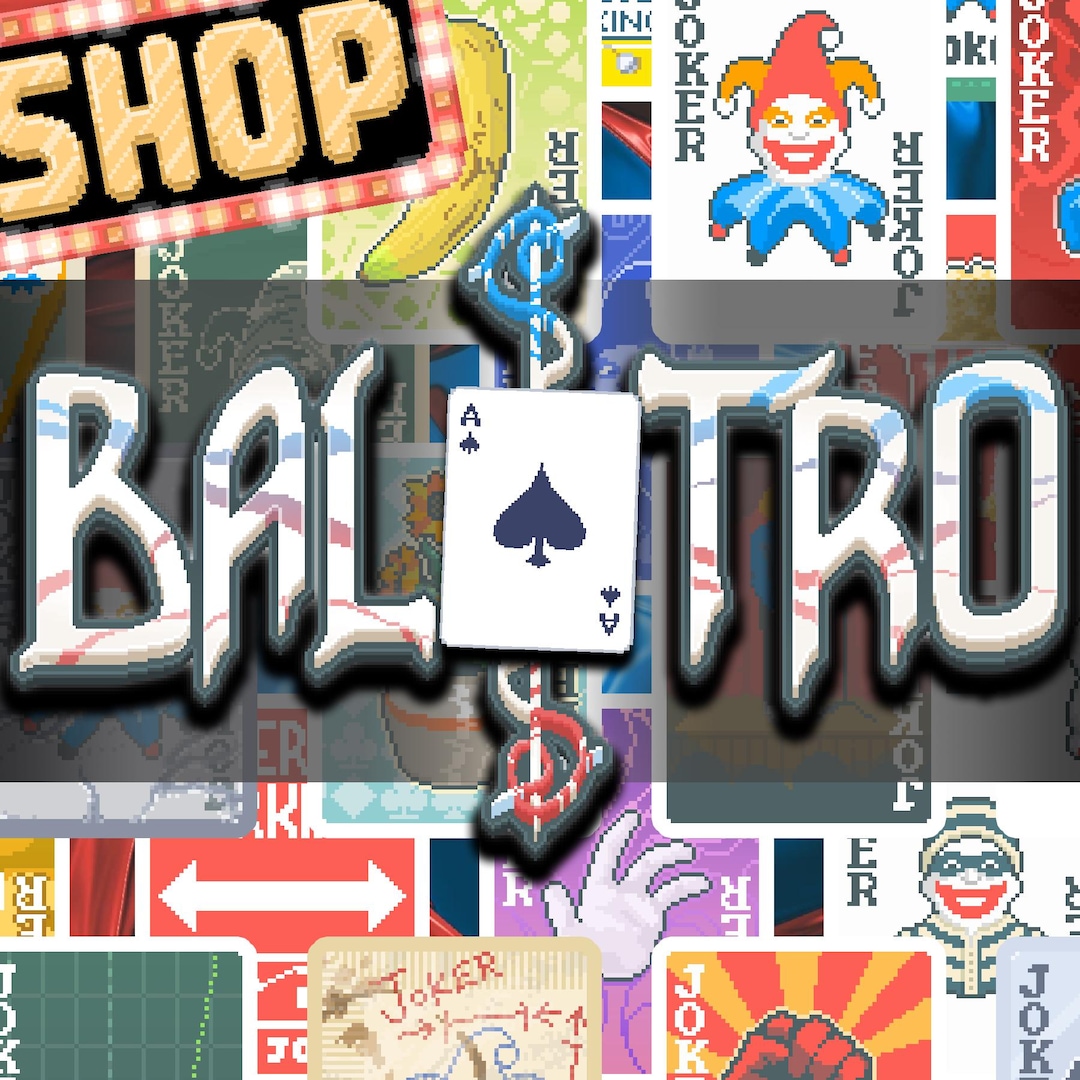 Balatro Joker Stickers Buy 4 get 1 free Etsy 日本