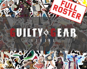 Guilty Gear Strive FULL ROSTER Stickers