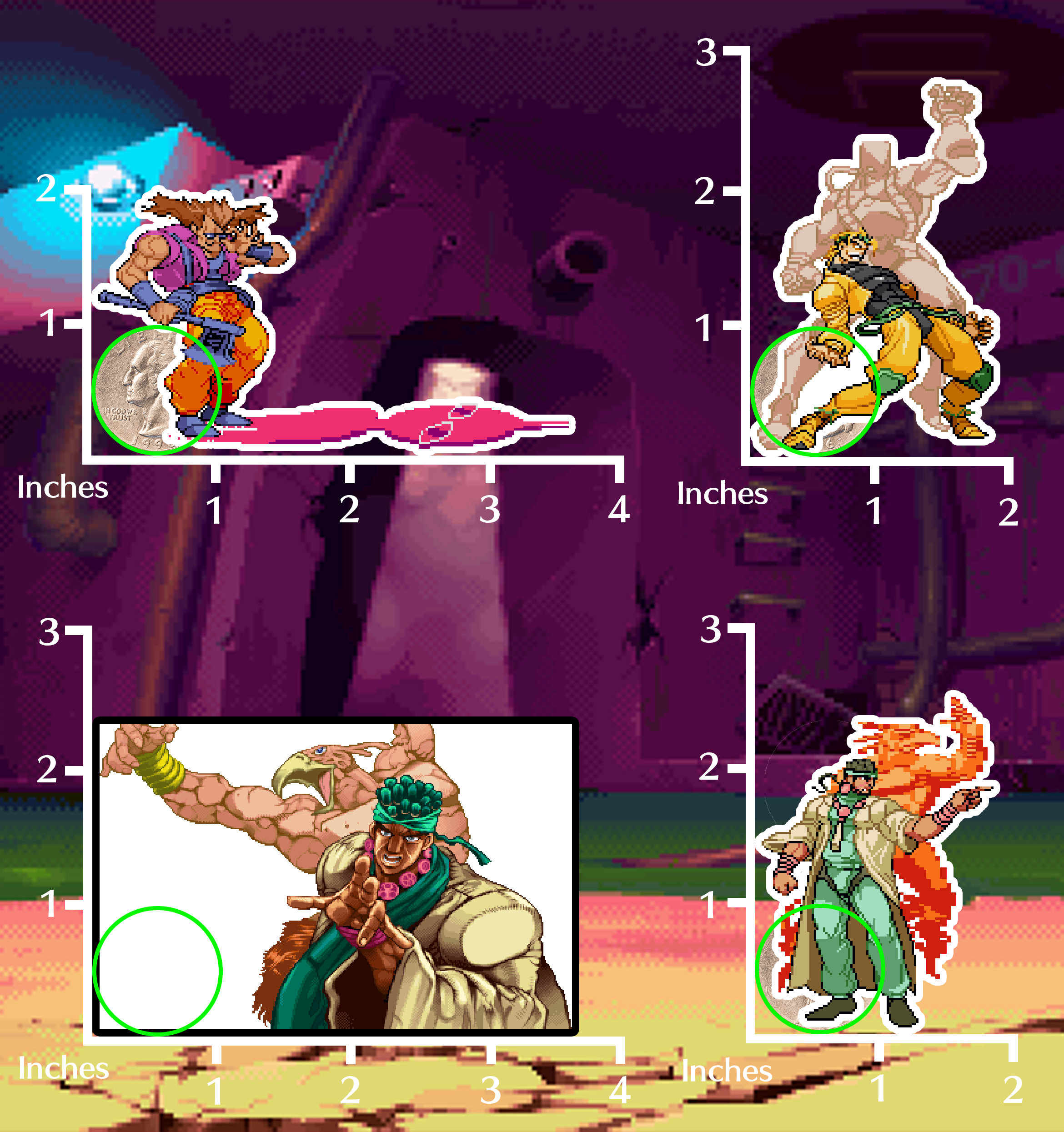 ジョジョのHftFフルロスターステッカー - Etsy 日本