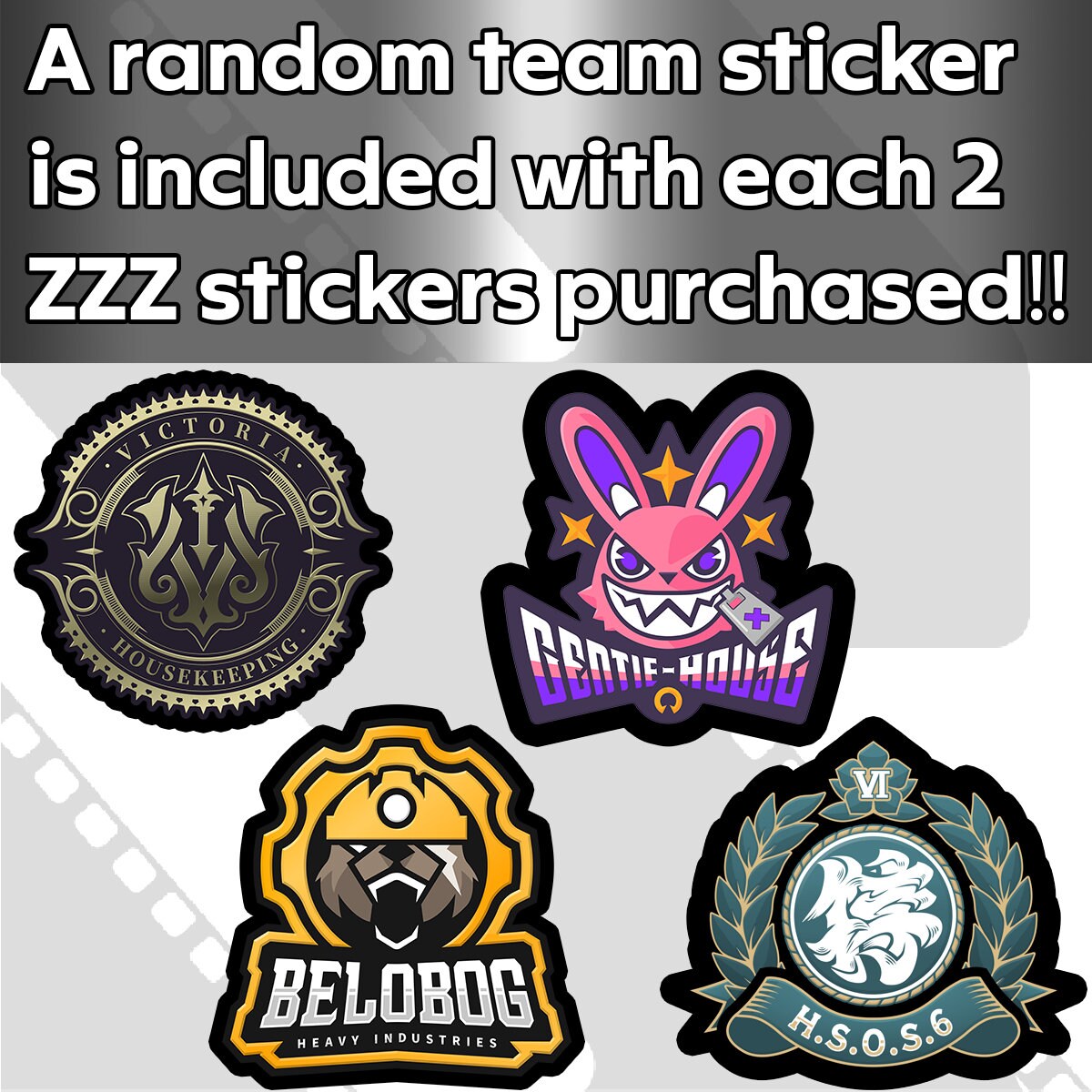 Zzz Razer Sticker ZZZ Character Stickers - Etsy